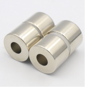 Super mocne okrągłe puste magnesy cylindryczne N52 Powłoka magnesu neodymowego