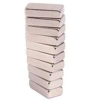 Zn Coating Block Magnes NdFeB Mocne spiekane magnesy neodymowe